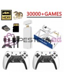 Безжична конзола ретро Game Stick M15 20 000 игри HDMI 4K